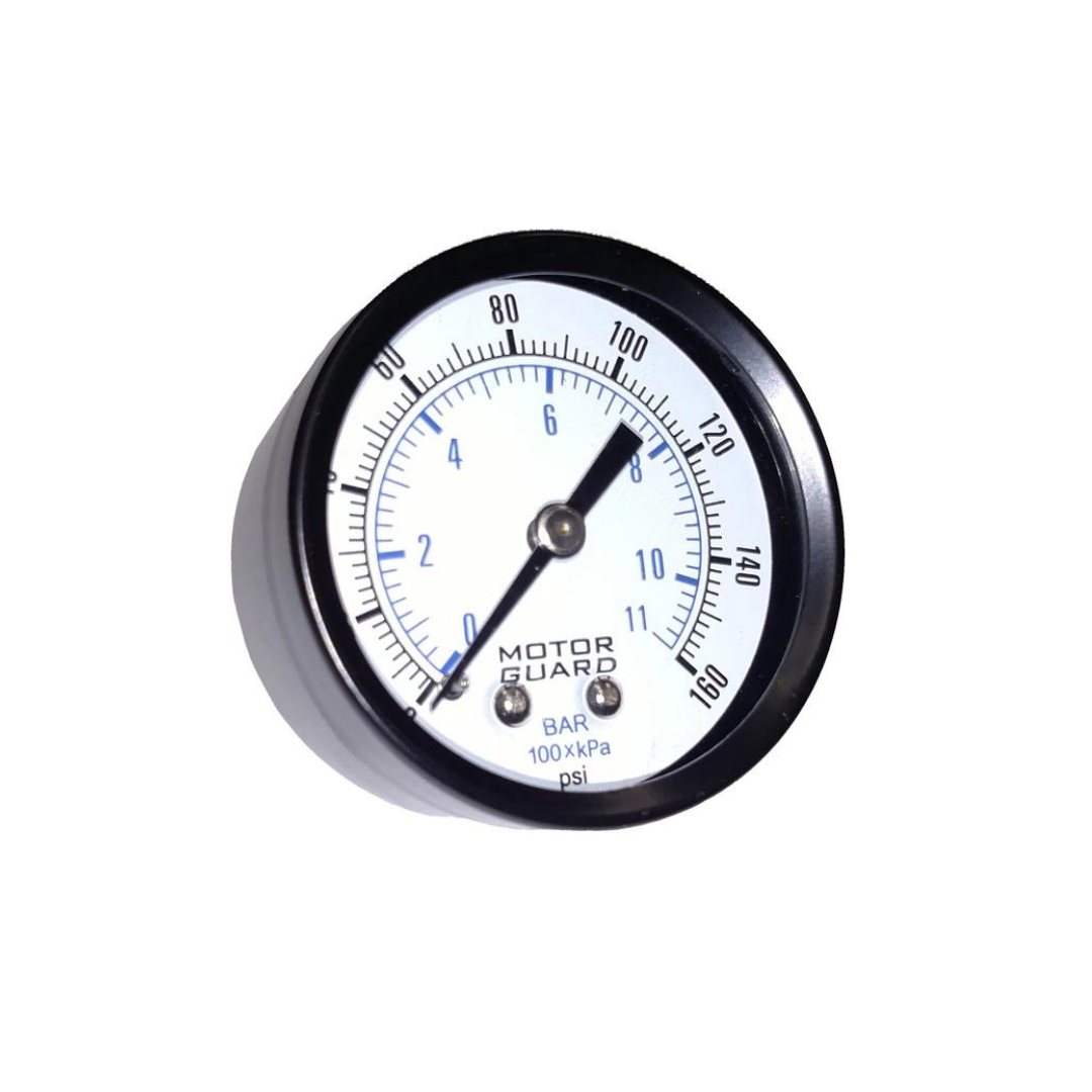 RG-4045. PRESSURE GAUGE 160 PSI 2 IN 1/4 CBM. PART NUMBER 04045.