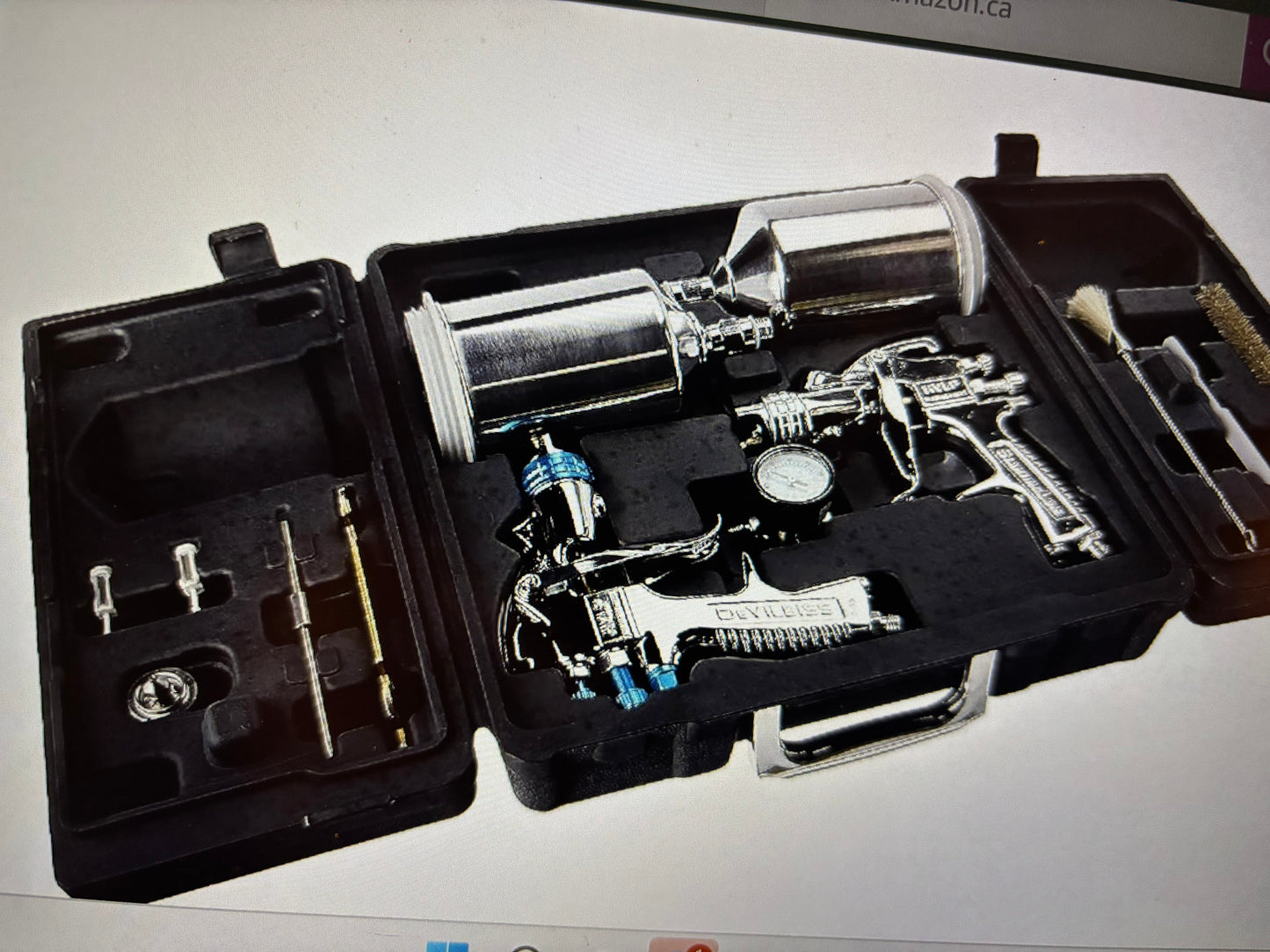 DeVilbiss Starting Line Spray Gun Kit